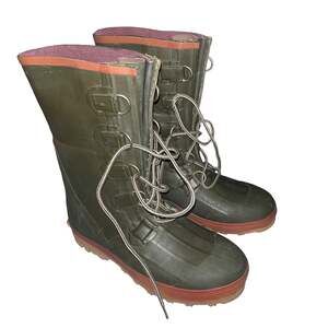 Hodgman Thinsulate Ultra Olive Green Lace-Up Boots